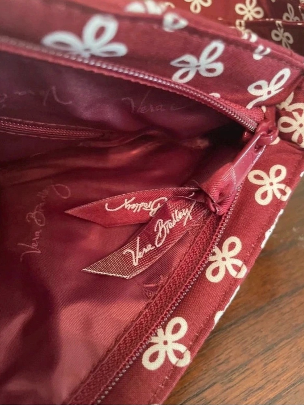 Vera Bradley FSU (Florida State University)triple zip hipster bag - Picture 7 of 10